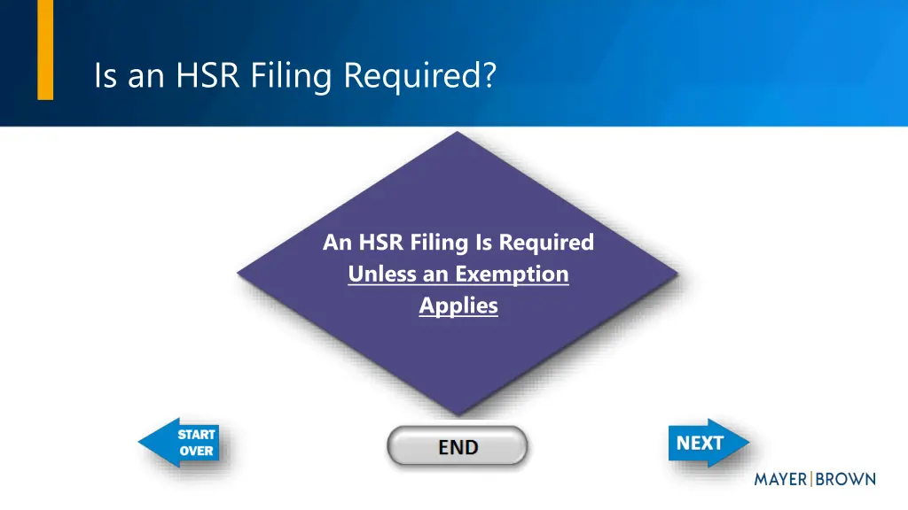 is an hsr filing required 9