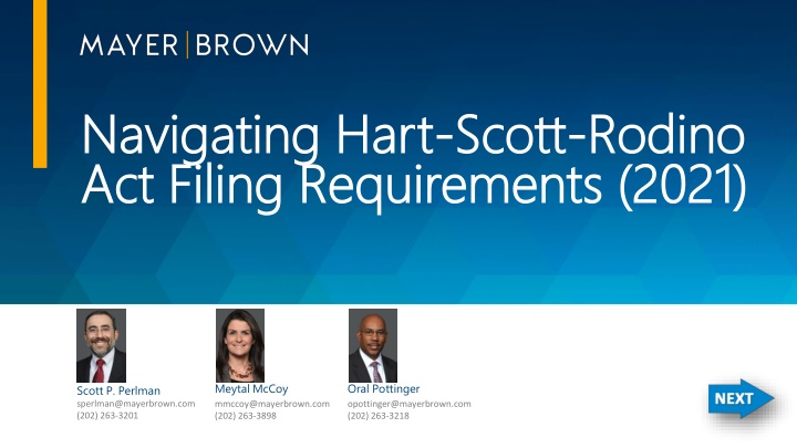 navigating hart navigating hart scott act filing