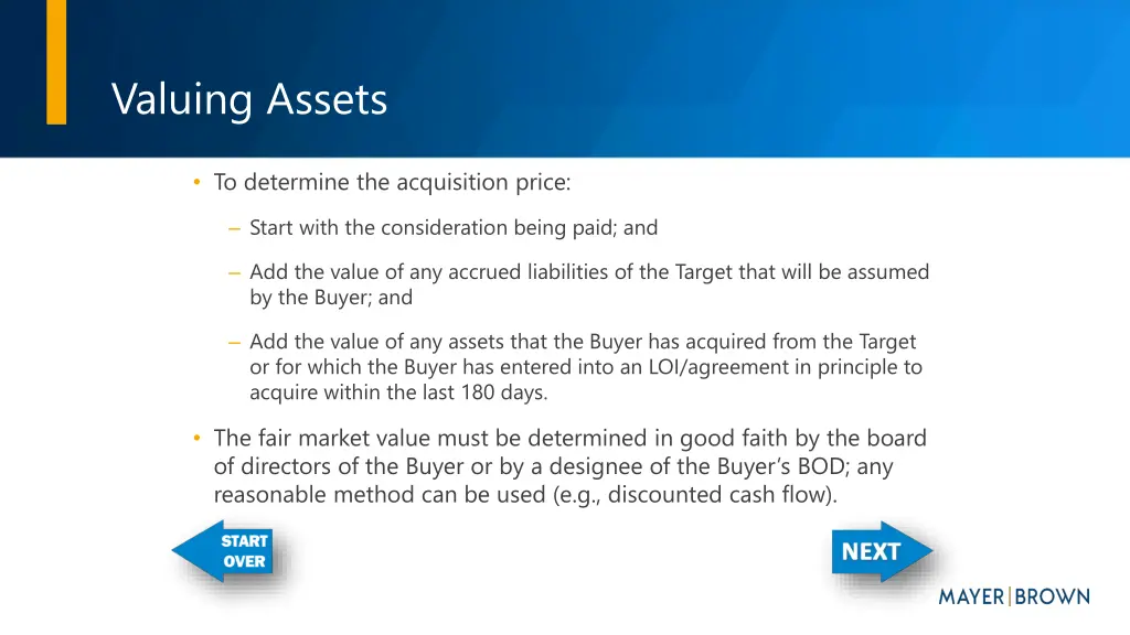 valuing assets 3