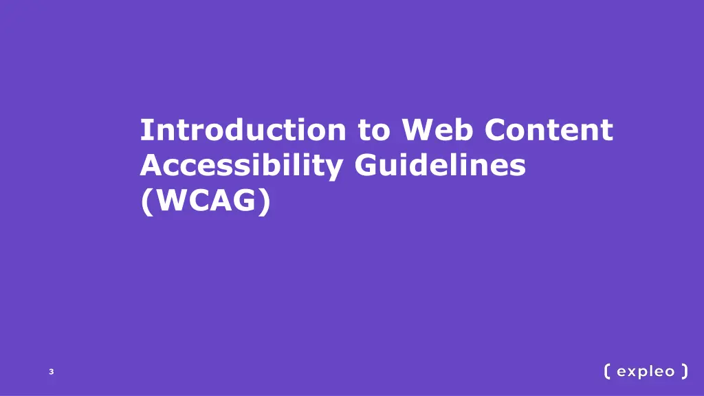 introduction to web content accessibility