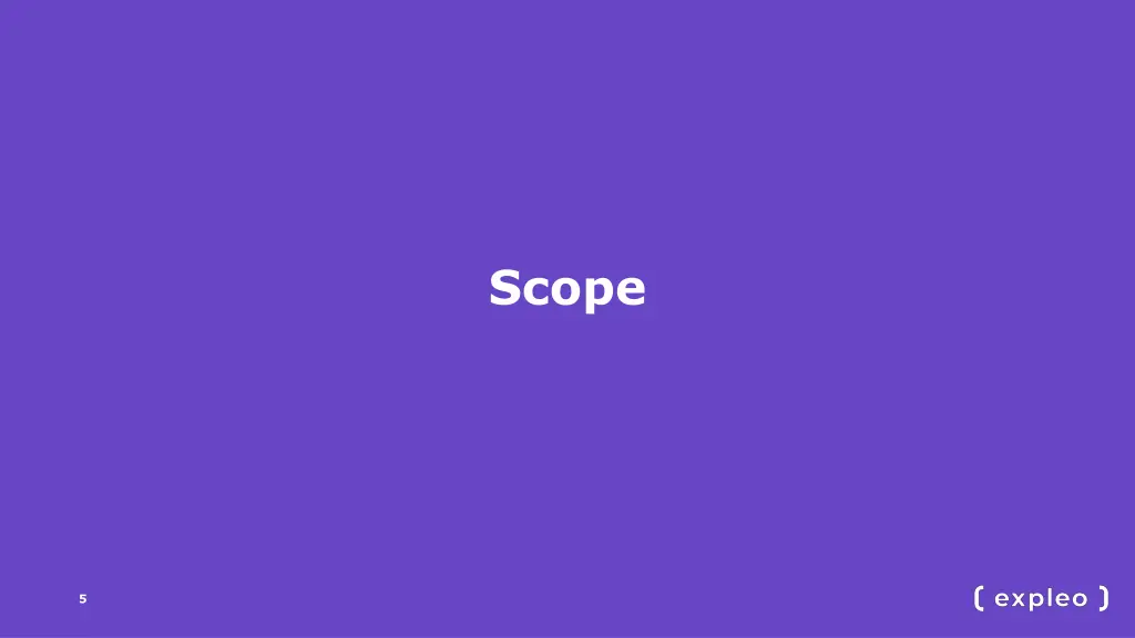 scope