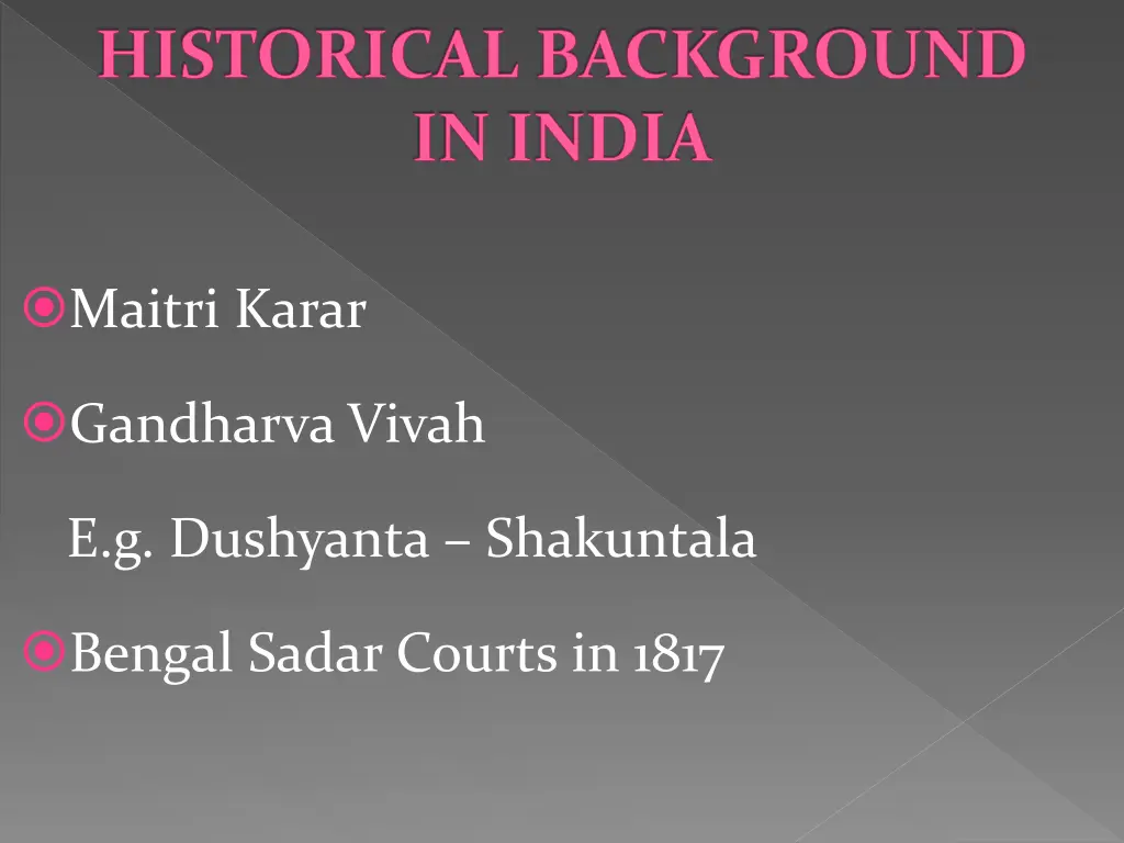 historical background in india