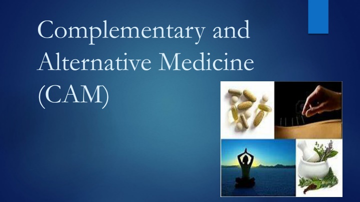 complementary and alternative medicine cam