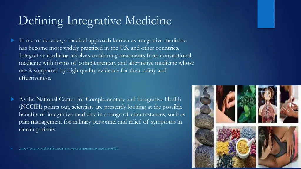 defining integrative medicine