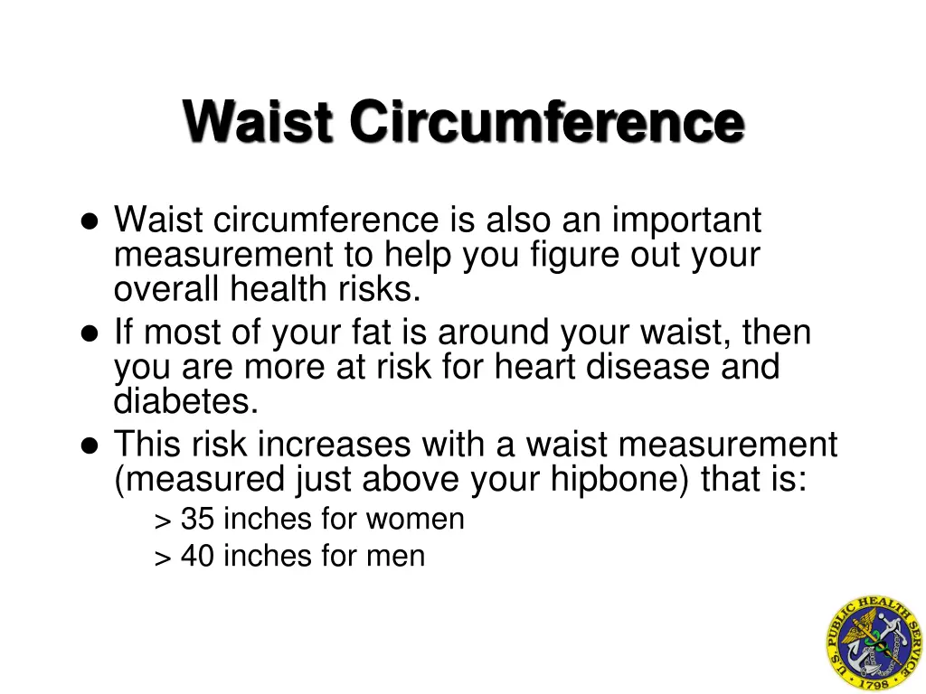 waist circumference