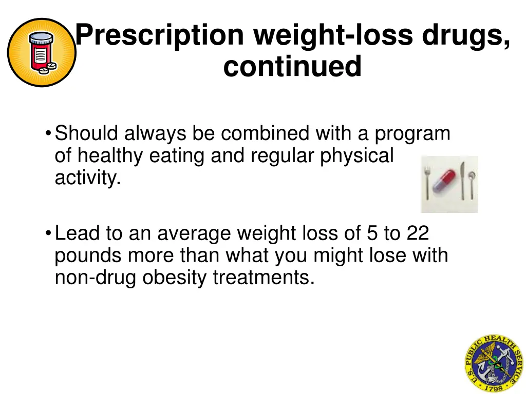 prescription weight loss drugs continued