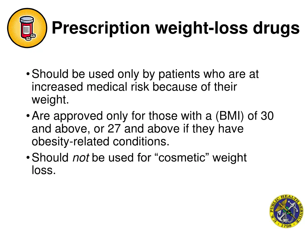 prescription weight loss drugs