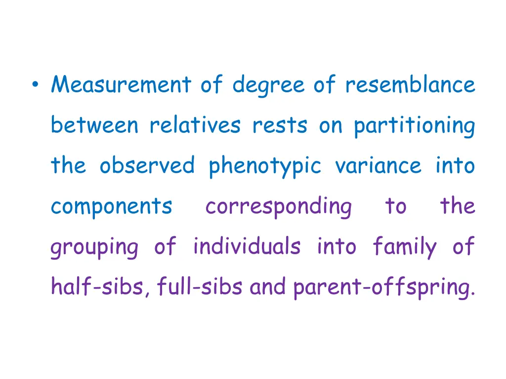 measurement of degree of resemblance between