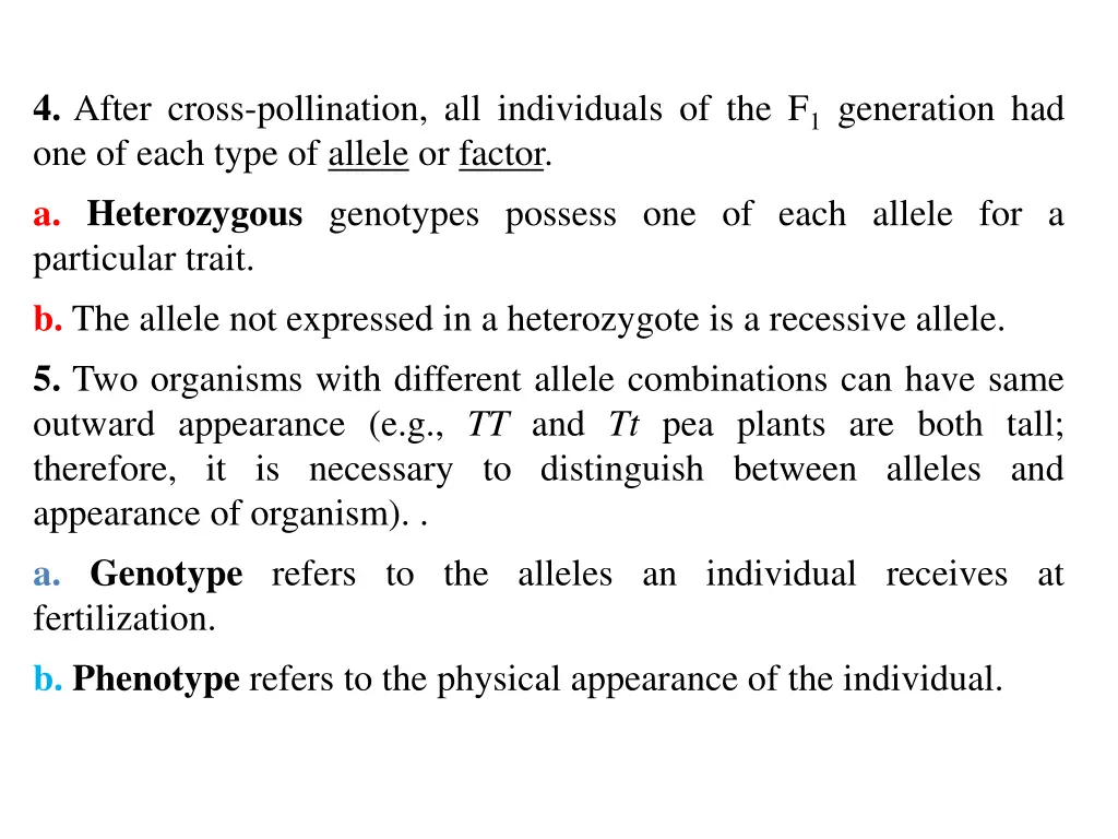 4 after cross pollination all individuals