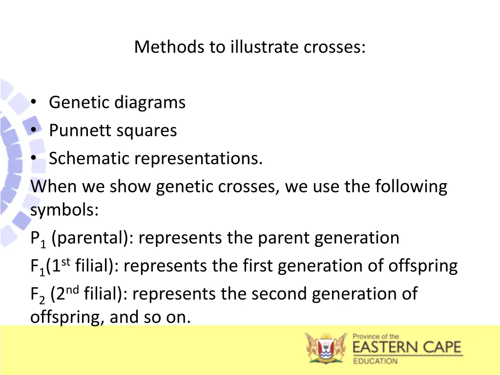 methods to illustrate crosses