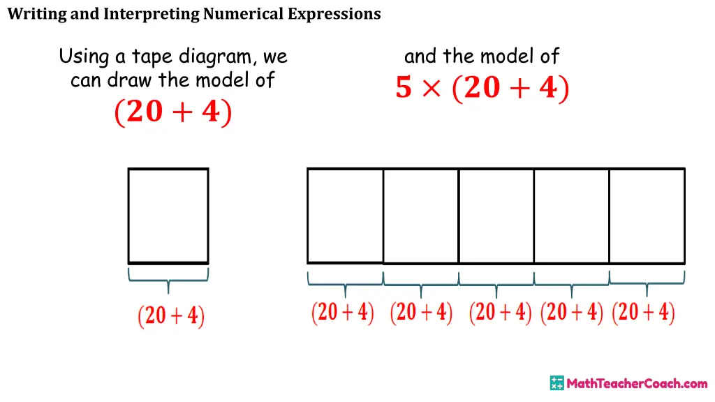 writing and interpreting numerical expressions 26