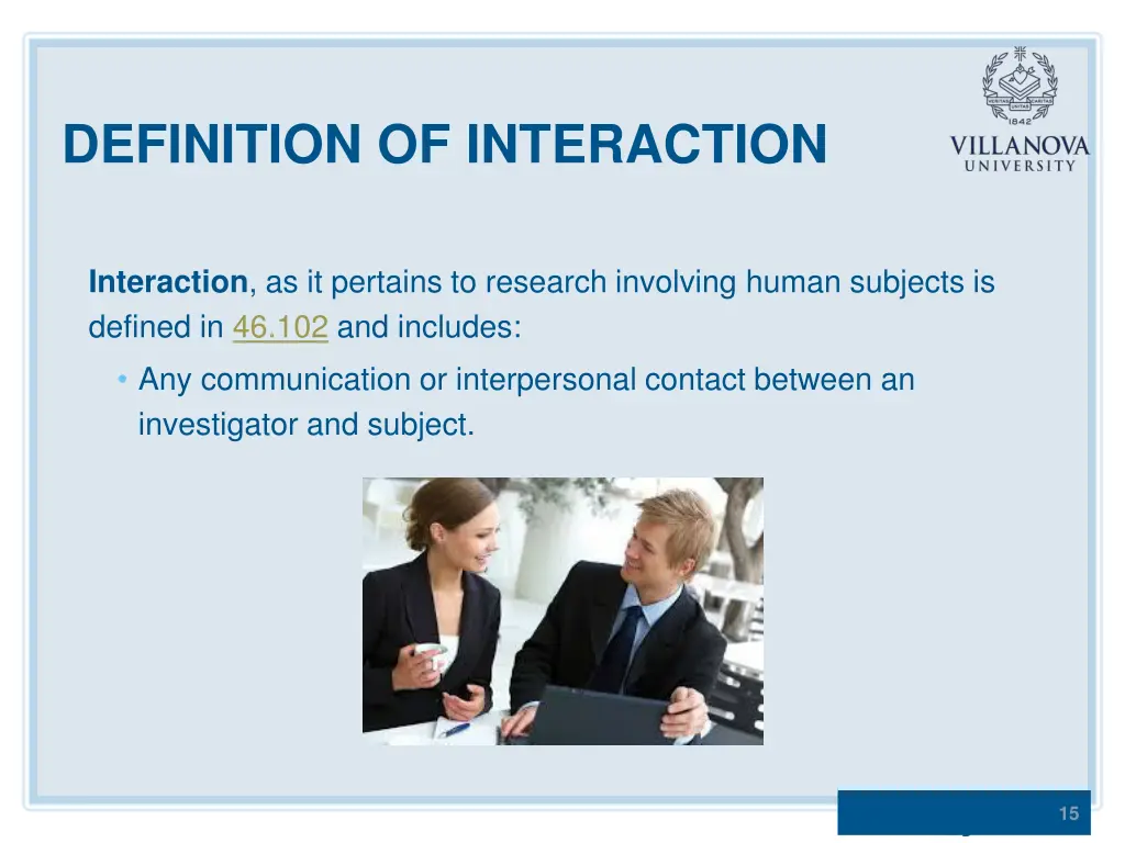 definition of interaction