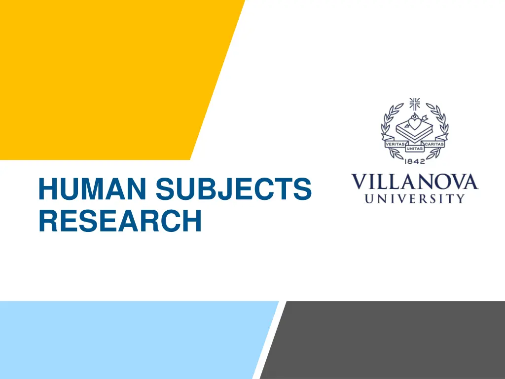 human subjects research