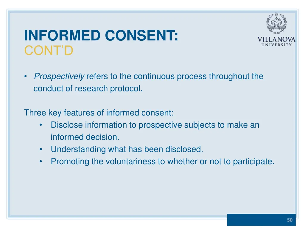 informed consent cont d