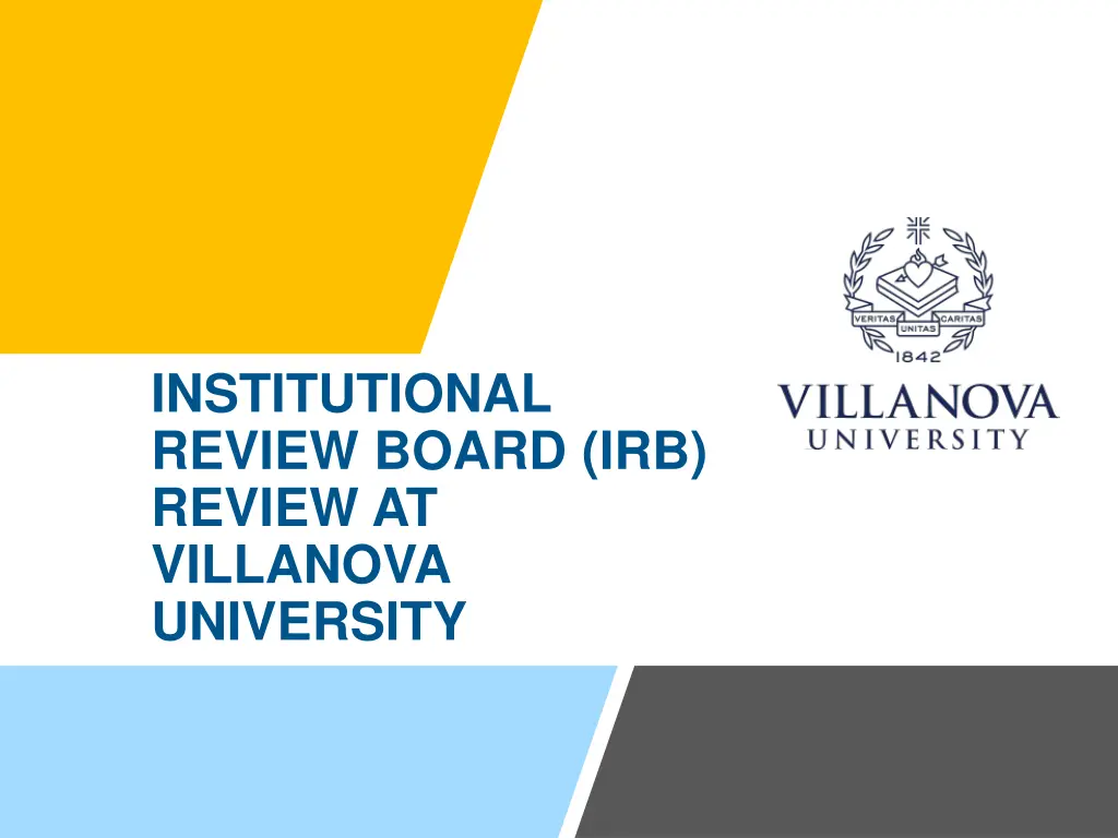 institutional review board irb review