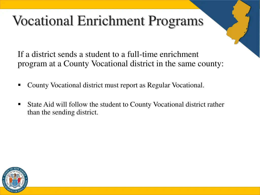 vocational enrichment programs