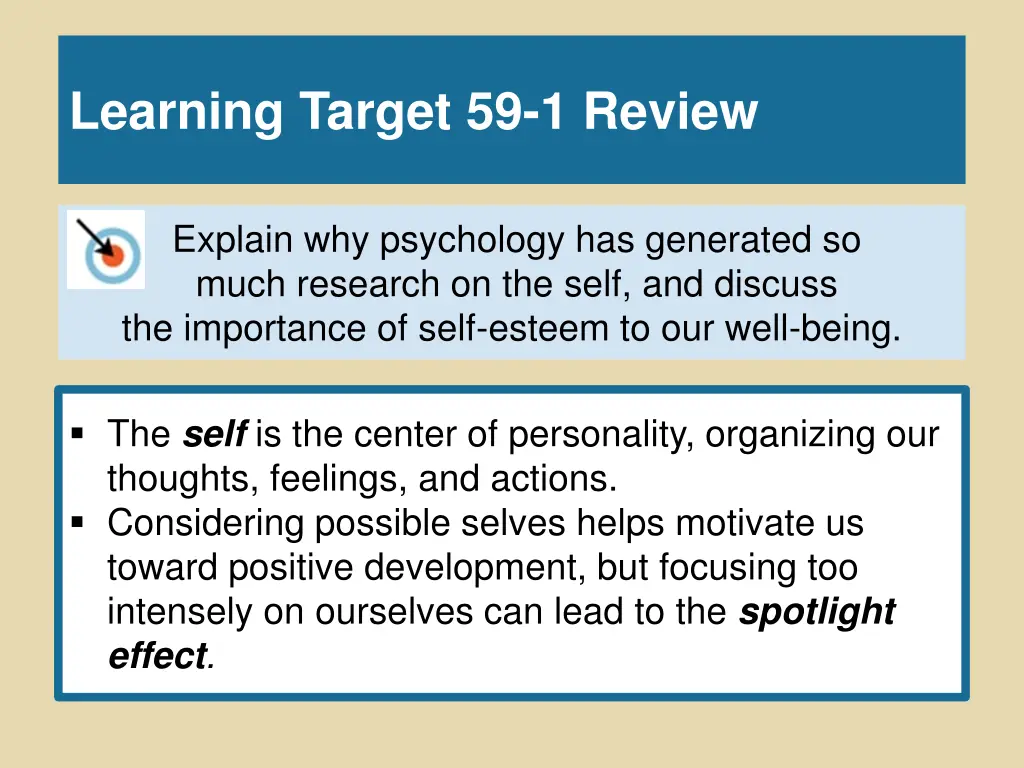 learning target 59 1 review