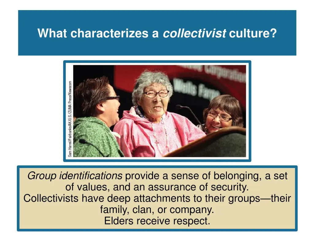 what characterizes a collectivist culture