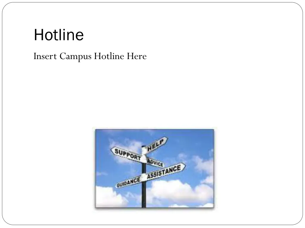 hotline