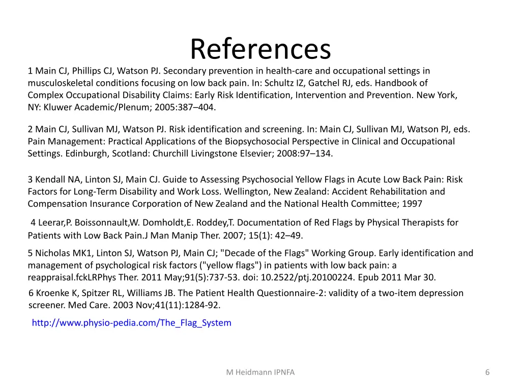 references