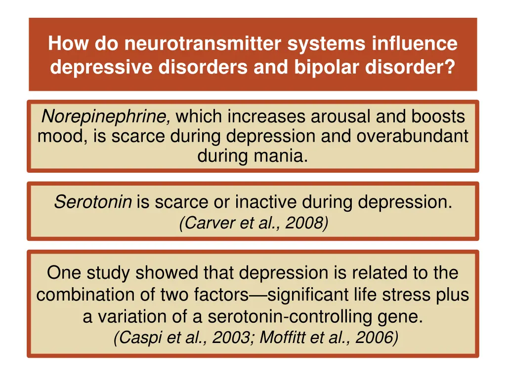 how do neurotransmitter systems influence