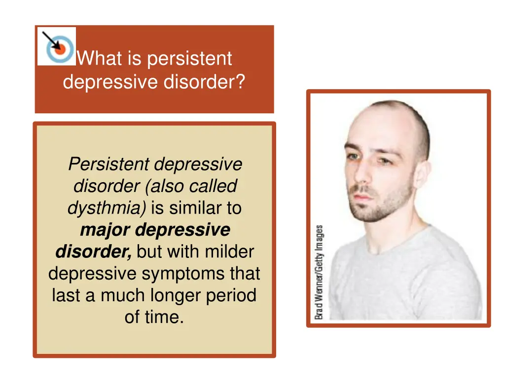 what is persistent depressive disorder