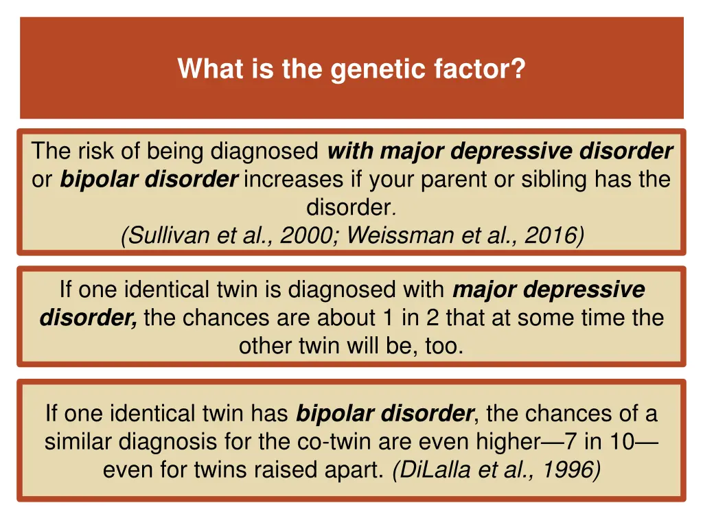 what is the genetic factor