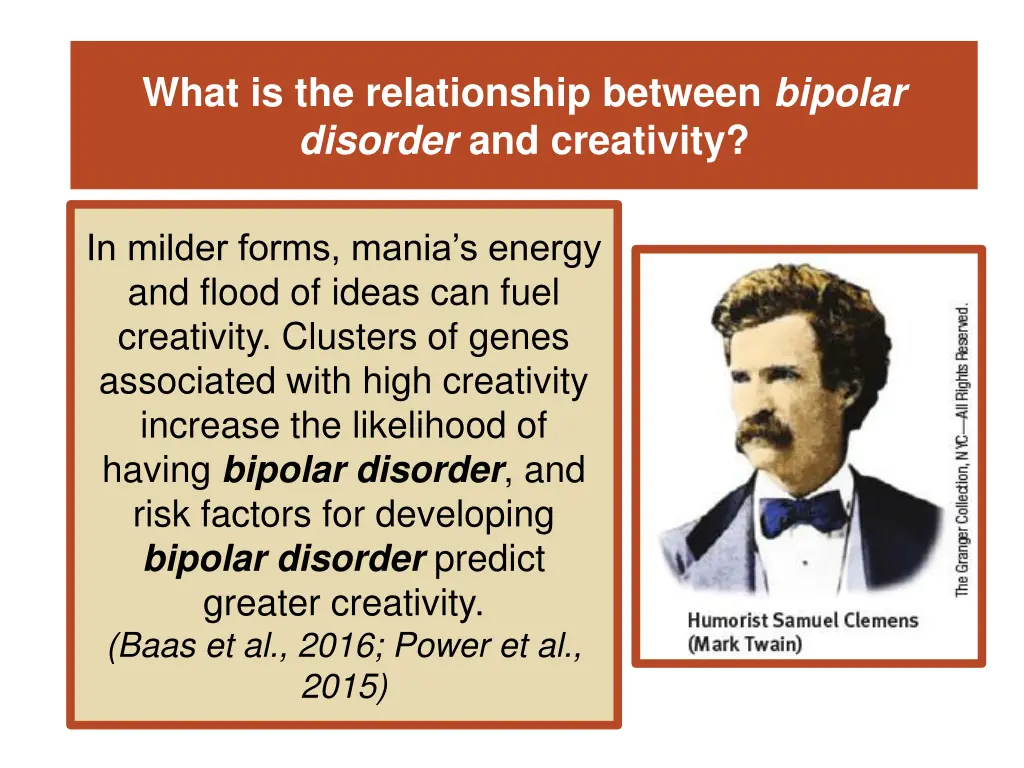 what is the relationship between bipolar disorder