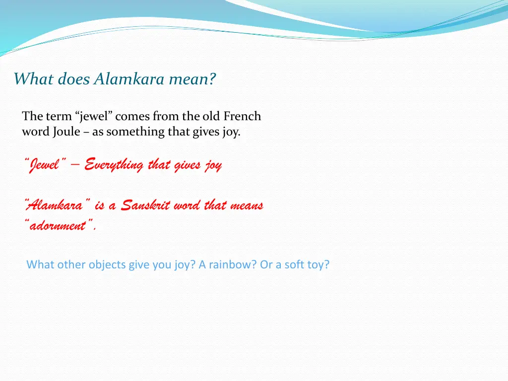 what does alamkara mean