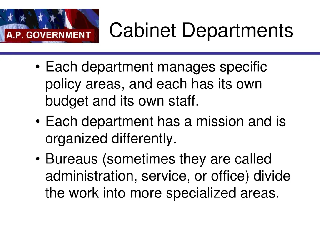 cabinet departments 1