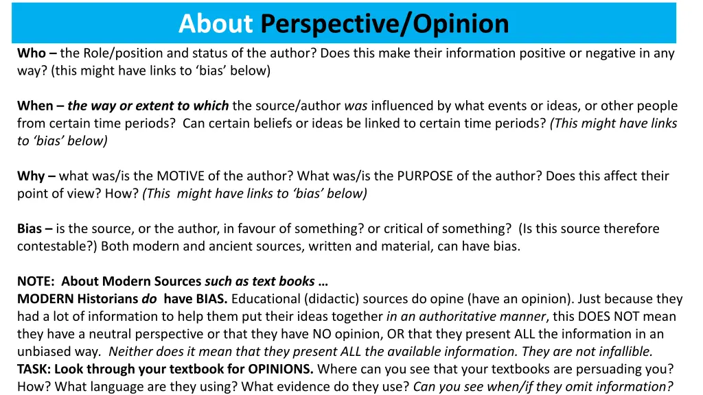 translation point of view of the source