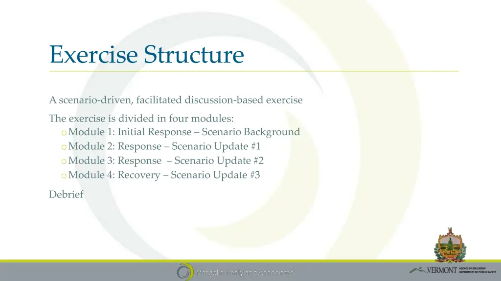 exercise structure