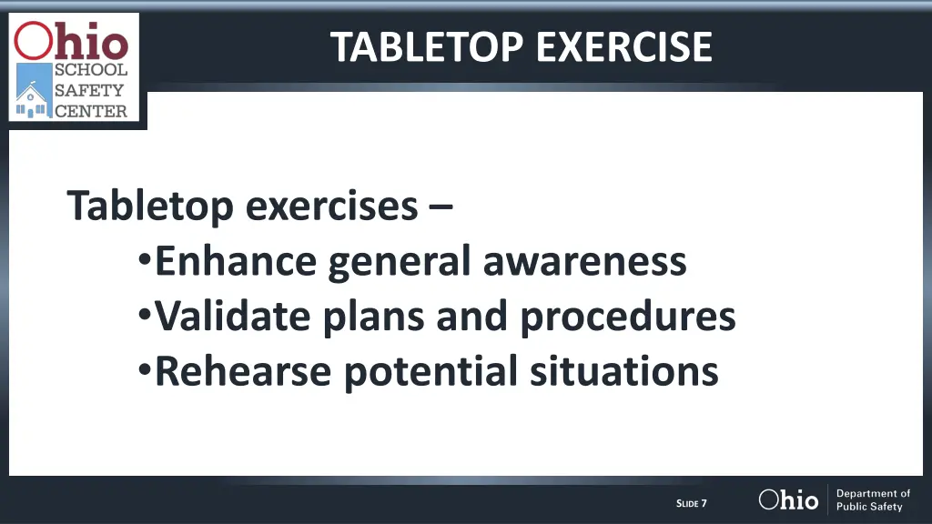 tabletop exercise 1