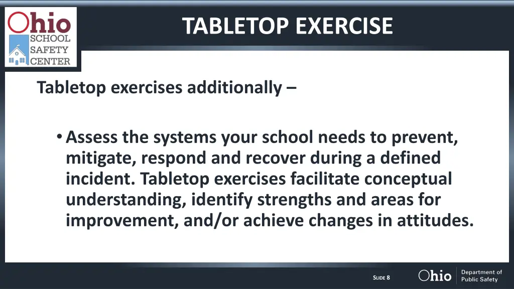 tabletop exercise 2