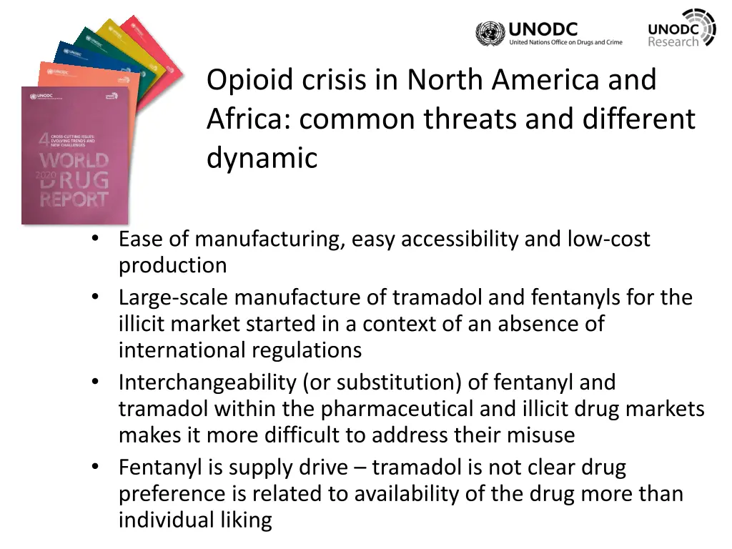 opioid crisis in north america and africa common