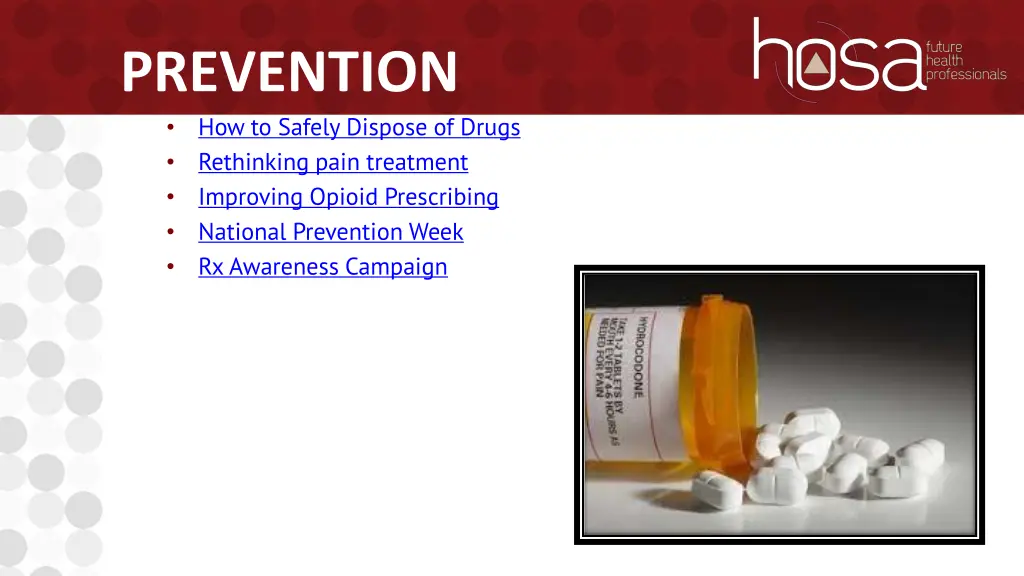 prevention how to safely dispose of drugs