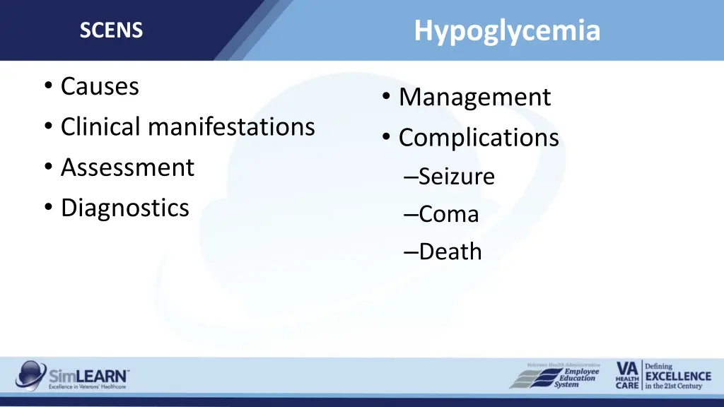 hypoglycemia