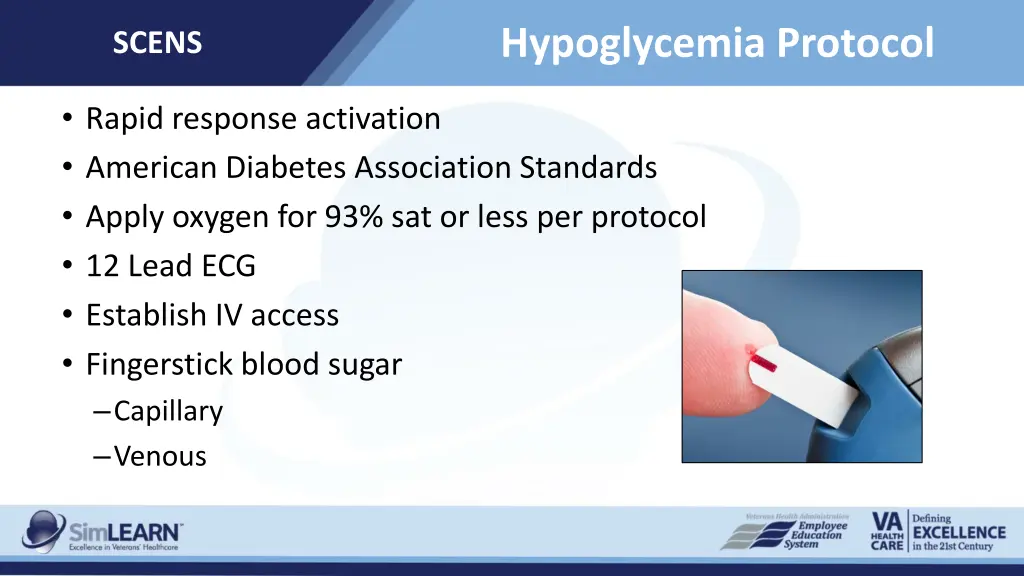 hypoglycemia protocol