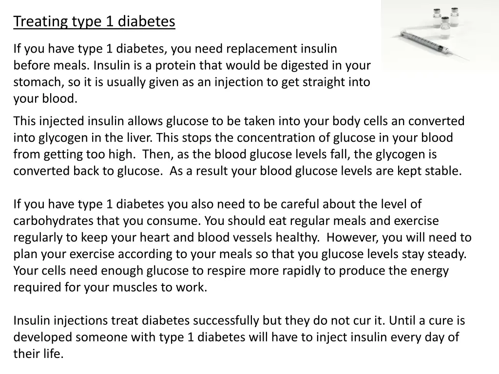 treating type 1 diabetes