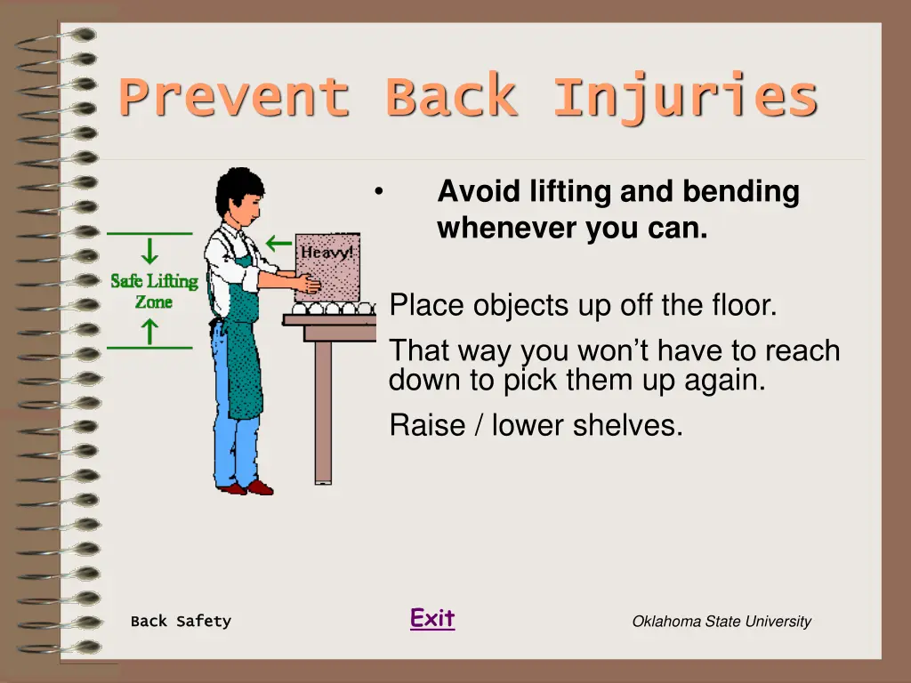 prevent back injuries prevent back injuries 1