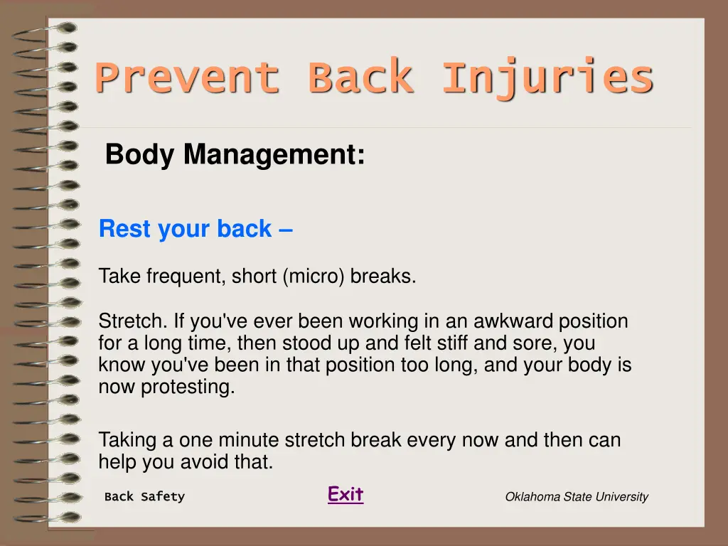 prevent back injuries prevent back injuries 13