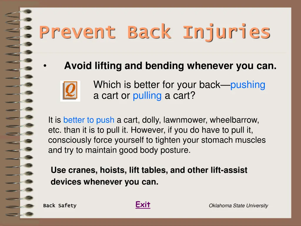 prevent back injuries prevent back injuries 4