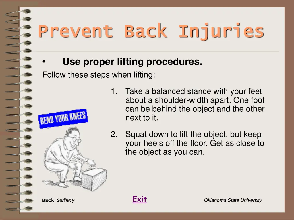 prevent back injuries prevent back injuries 6