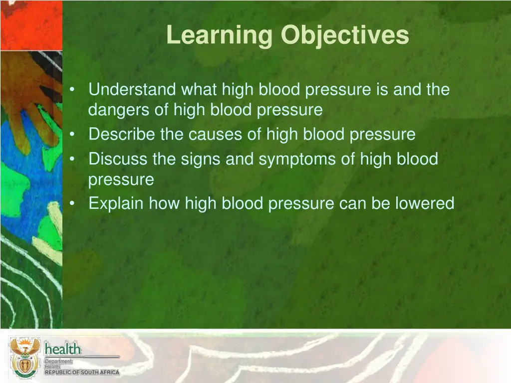 learning objectives