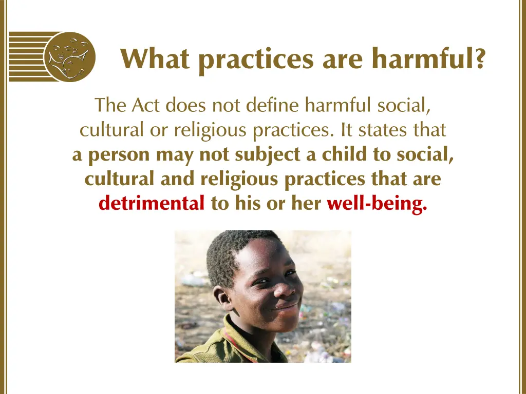 what practices are harmful