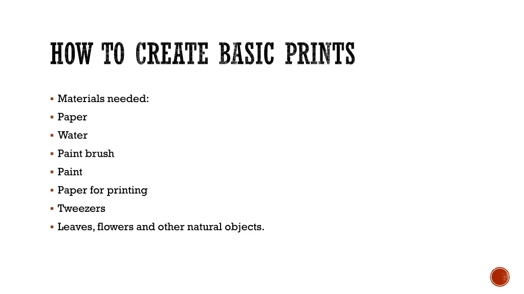 how to create basic prints 2