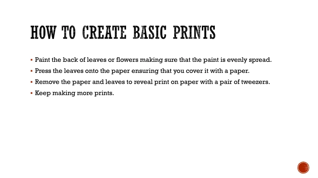 how to create basic prints 3