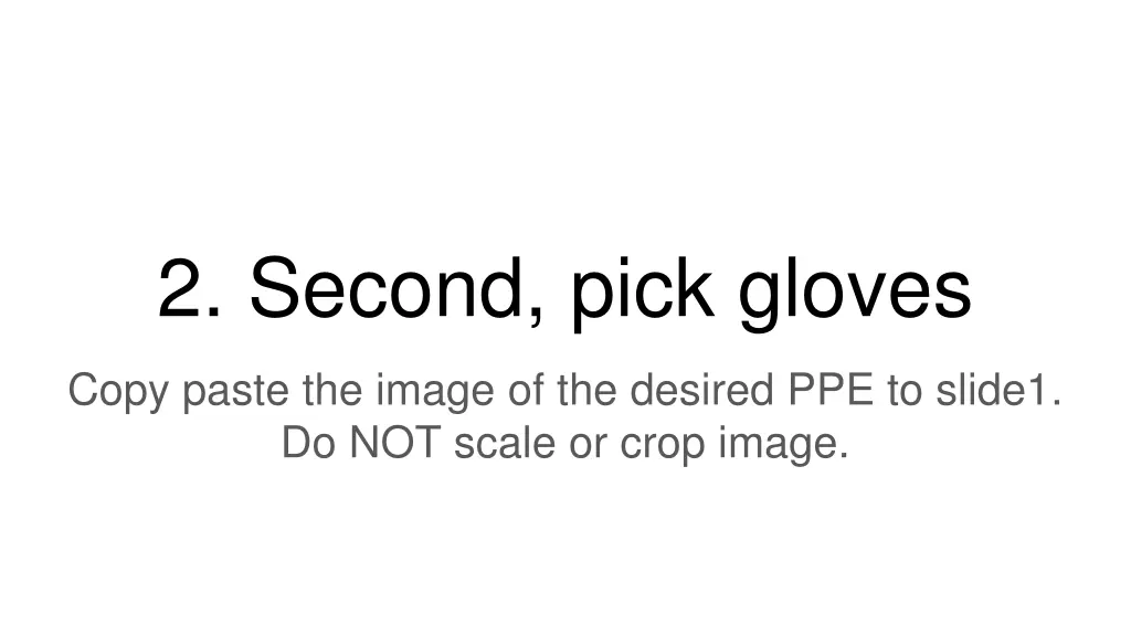 2 second pick gloves