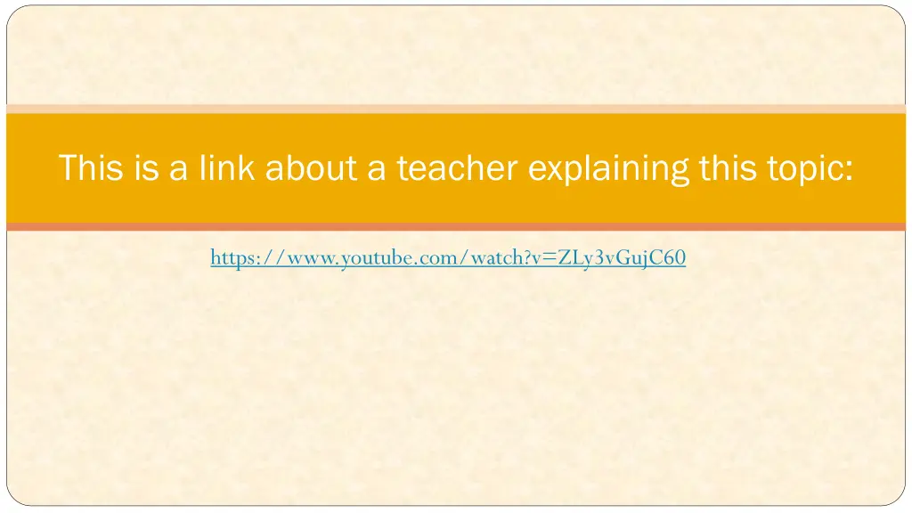 this is a link about a teacher explaining this