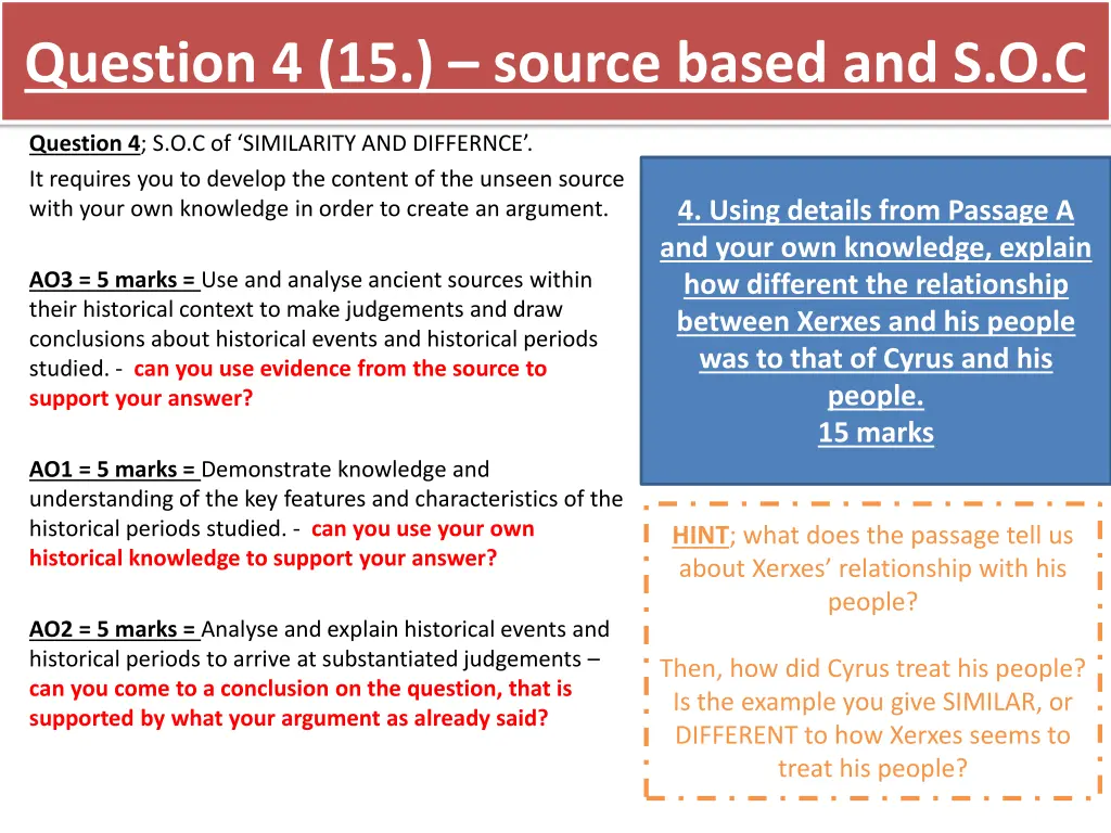 question 4 15 source based and s o c